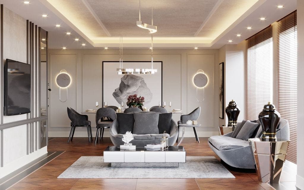 Engin Güldem Evi - Özel Ahşap Mobilya ve İç Mimari İmalatı - Seka Ahşap